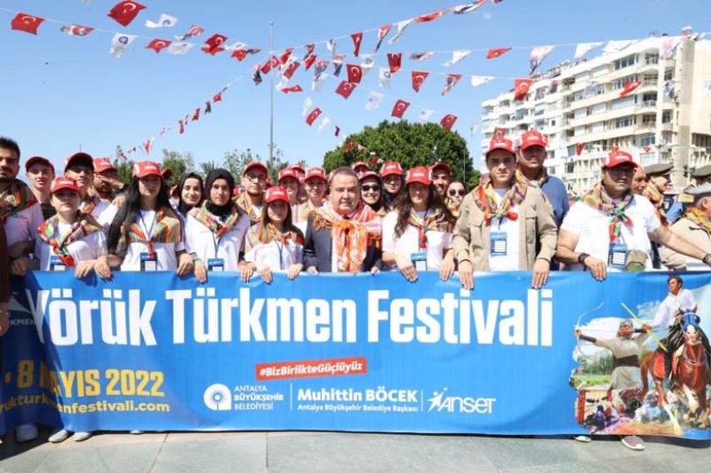 Yörük Türkmen Festivali Yörük Göçü İle Başladı