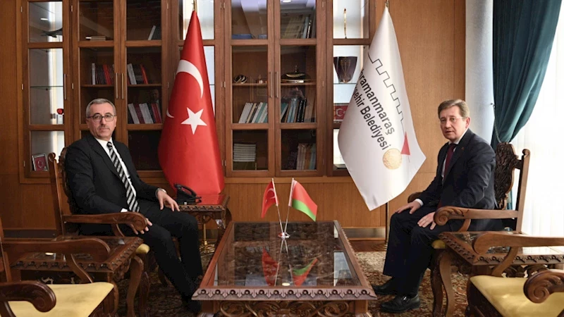Başkan Güngör, Belarus Ankara Büyükelçisini Ağırladı