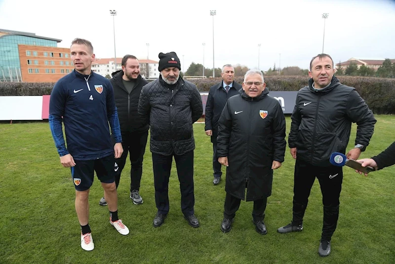 Başkan Büyükkılıç, Fenerbahçe Maçı Öncesi Kayserispor
