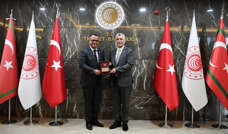 Bakan Bolat, Türk Amerikan İşadamları Derneği Başkanı Sanlı