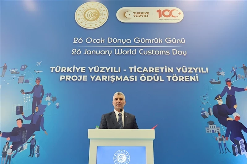 Ticaret Bakanı Bolat, Dünya Gümrük Günü’nde “Türkiye Yüzyılı-Ticaretin Yüzyılı Proje Yarışması Ödül Töreni’ne” Katıldı