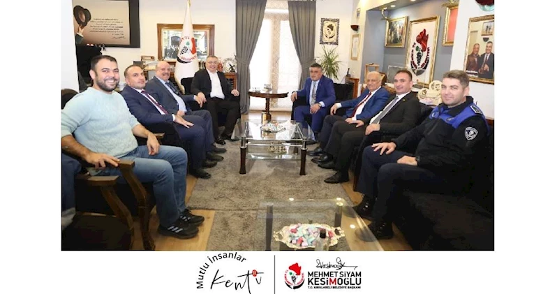 Tüm Yerel-Sen Genel Başkanı Mücahit Dede, Kırklareli Belediye Başkanı Mehmet Siyam Kesimoğlu’na bir ziyaret gerçekleştirdi.