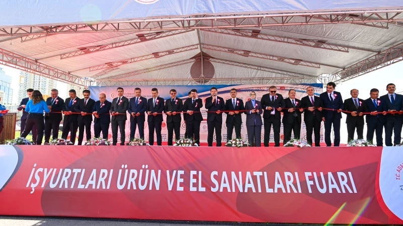 ADALET BAKANI TUNÇ, İŞYURTLARI ÜRÜN VE EL SANATLARI FUARI