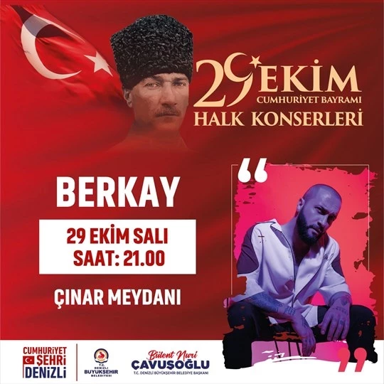 Büyükşehir’in Cumhuriyet Bayramı programı belli oldu