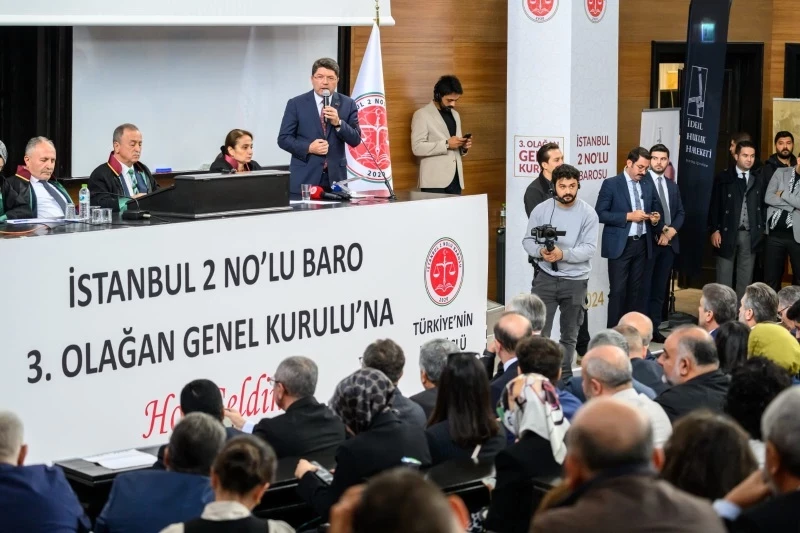 ADALET BAKANI TUNÇ, İSTANBUL 2 NO