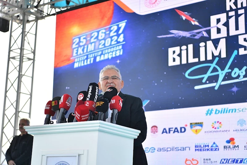 Kayseri’de Bilimin Büyülü Dünyası, 6’ncı Bilim Şenliği Kapılarını Açtı