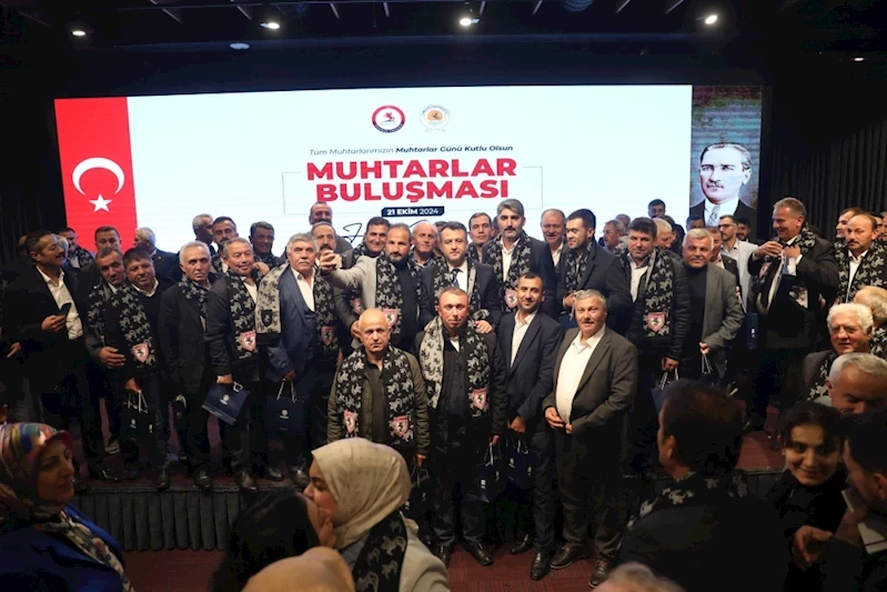 Başkan Doğan 17 ilçenin mahalle muhtarlarıyla buluştu