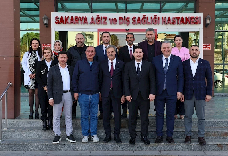 Yusuf Alemdar’dan hekimlere anlamlı ziyaret: “Emeğiniz ve mücadeleniz için minnettarız”