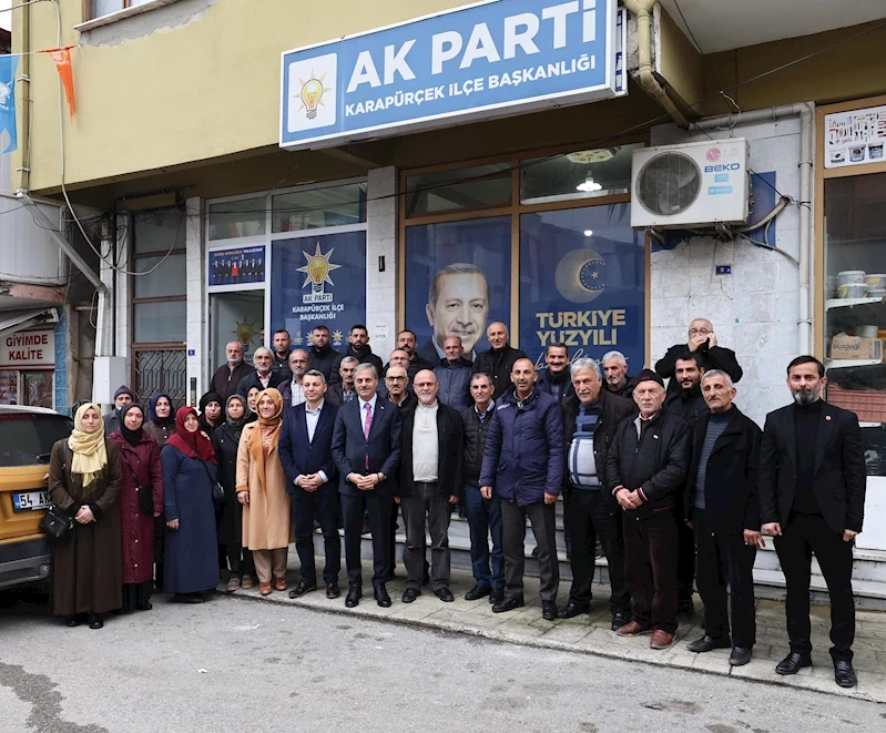 “İlçenin gelişimine katkı sunacak adımları kararlılıkla atıyoruz”