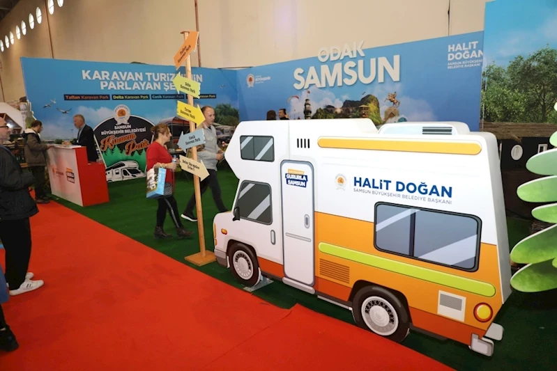 Samsun’da karavan tutkunları bu fuarda buluşuyor