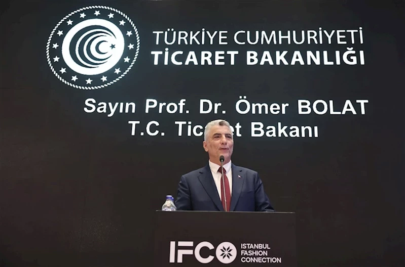 Ticaret Bakanı Ömer Bolat, IFCO Fuarının Açılışında Konuştu