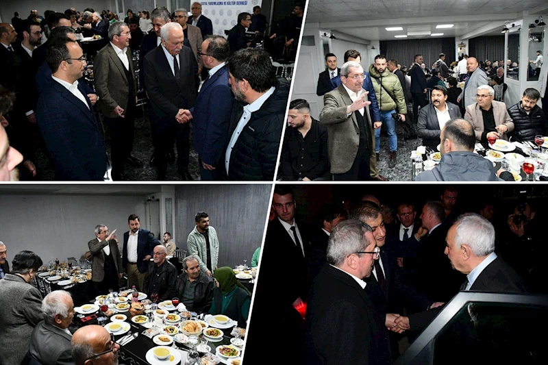 Başkan Vergili Kastamonu Sosyal Yardımlaşma ve Kültür Derneği’nin Düzenlediği İftar Yemeğine Katıldı