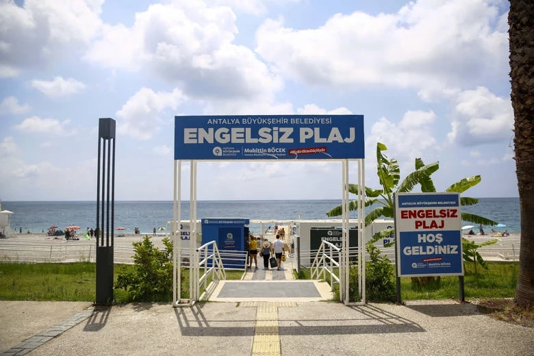 Engelsiz Plajlara ziyaretçi akını