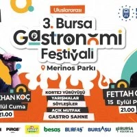 Bursa Gastronomi Festivali’nde ünlüler yağmuru