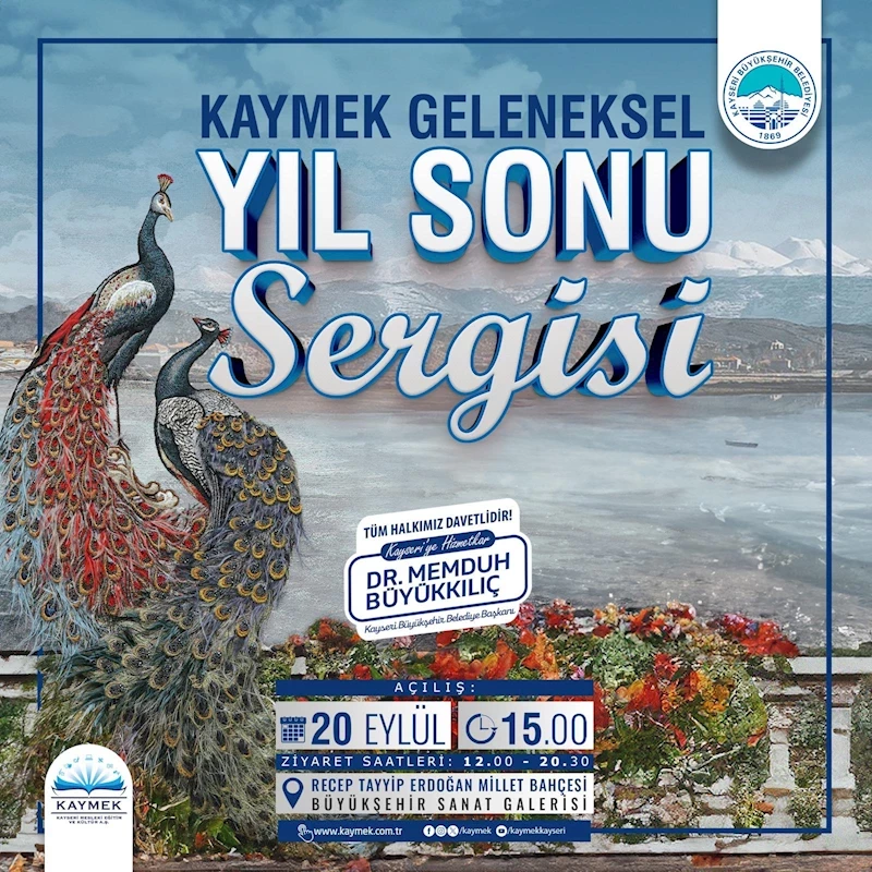 KAYMEK’in 500 Eserlik Geleneksel Yıl Sonu Sergisi Kapılarını Açıyor