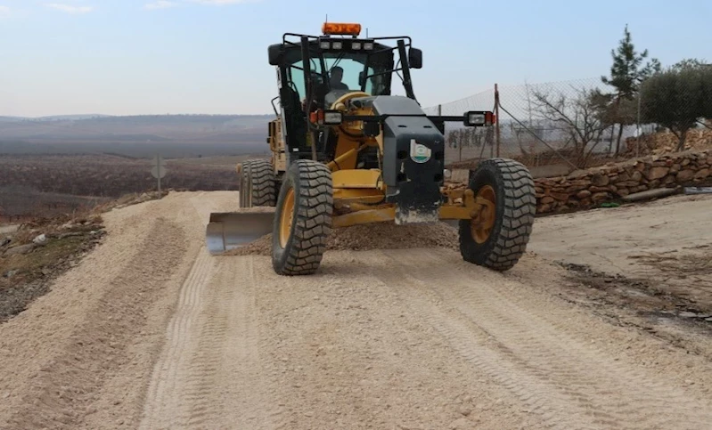 Büyükşehir’den Bozova Ve Karaköprü Kırsalında Yol Çalışması