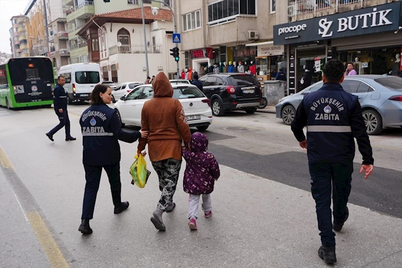 Büyükşehir Zabıta’dan dilenci operasyonu