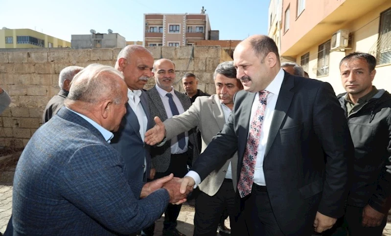 Başkan Gülpınar, Ceylanpınar’da Temaslarda Bulundu